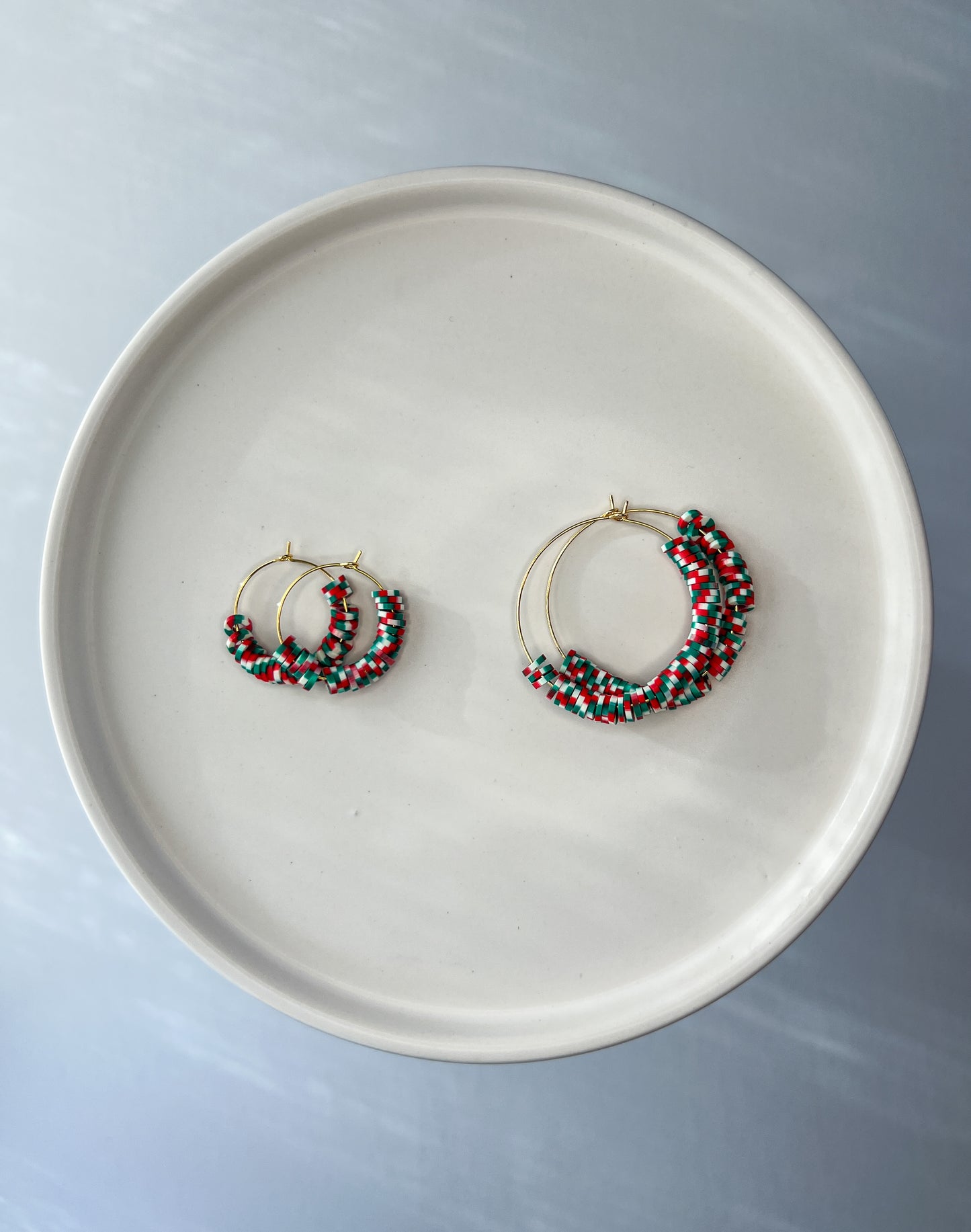 18K Gold Dipped Hoops - Holiday Collection