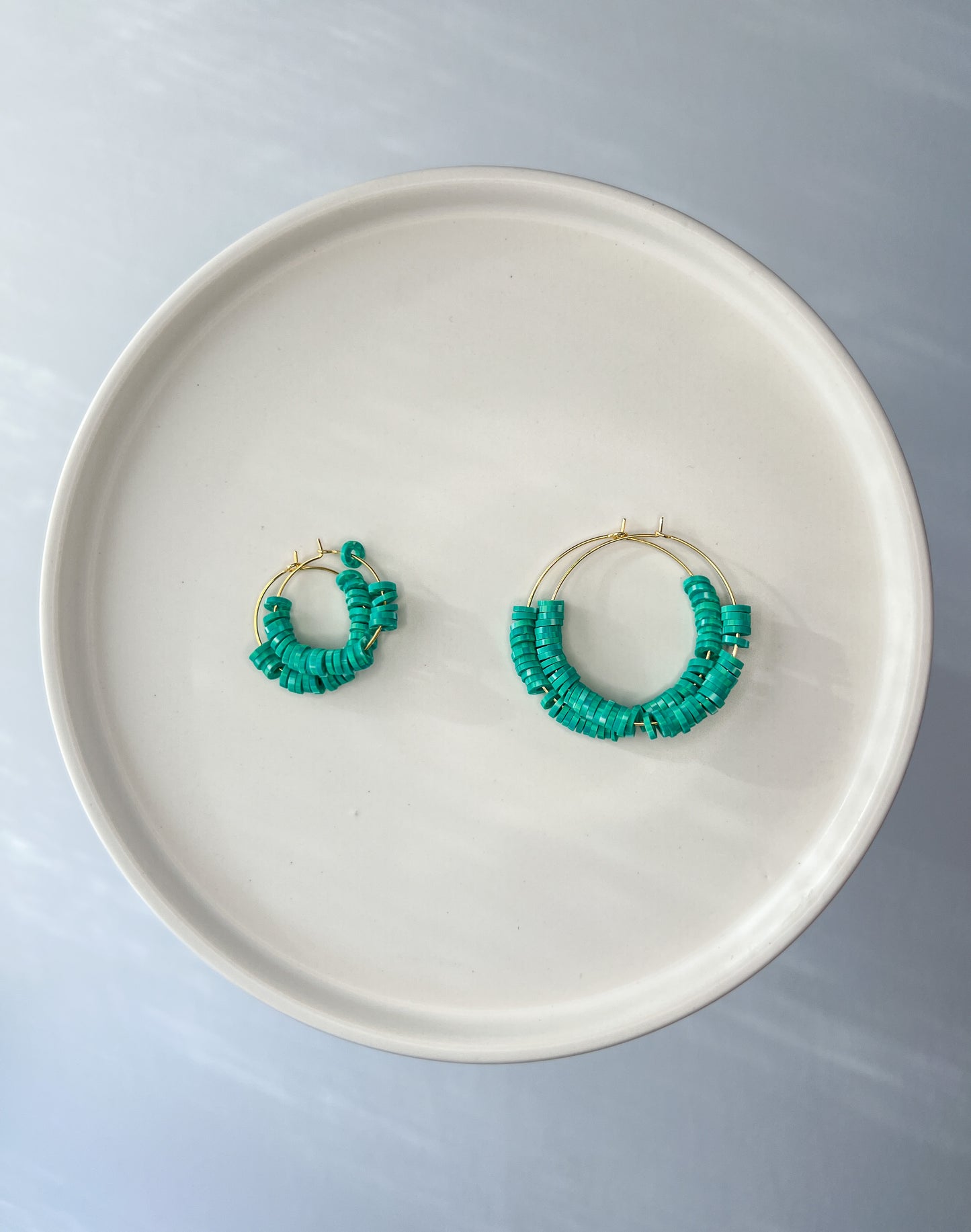 18K Gold Dipped Hoops - Holiday Collection