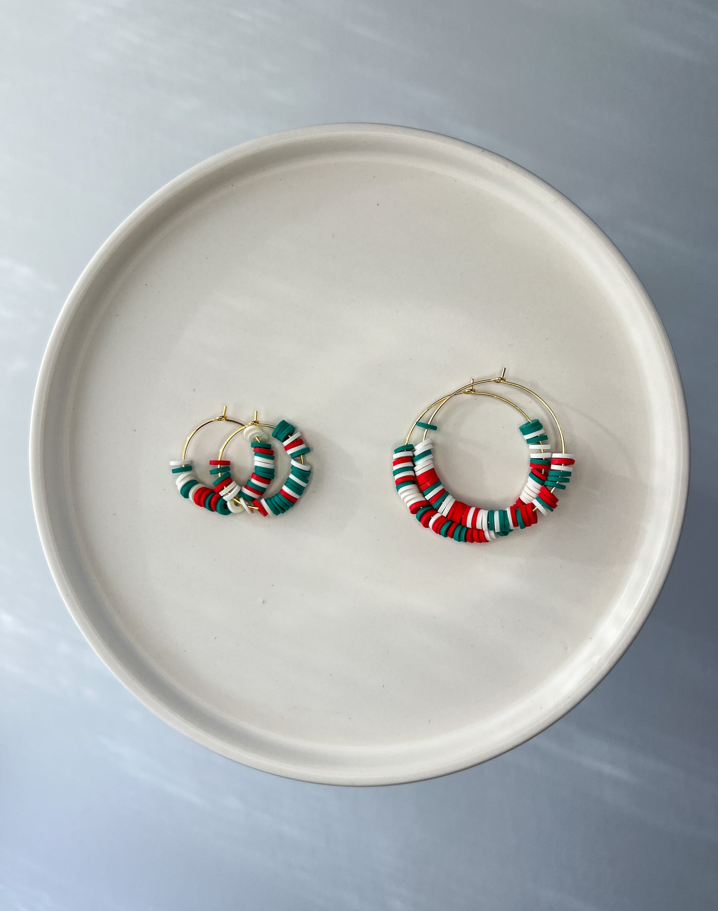 18K Gold Dipped Hoops - Holiday Collection