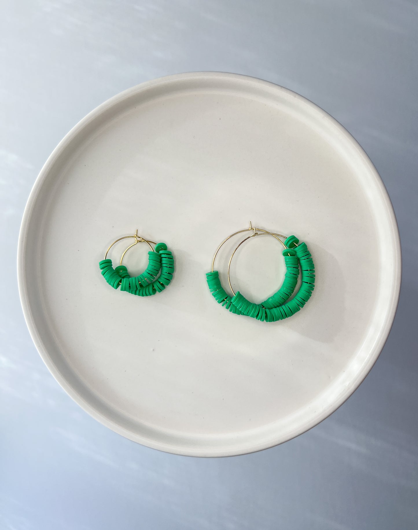 18K Gold Dipped Hoops - Holiday Collection